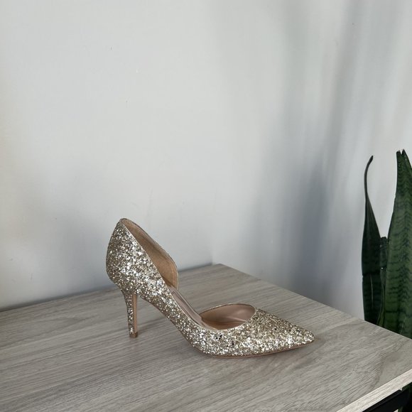 Badgley Mischka Daisy II Half d'Orsay Pump - Picture 3 of 13